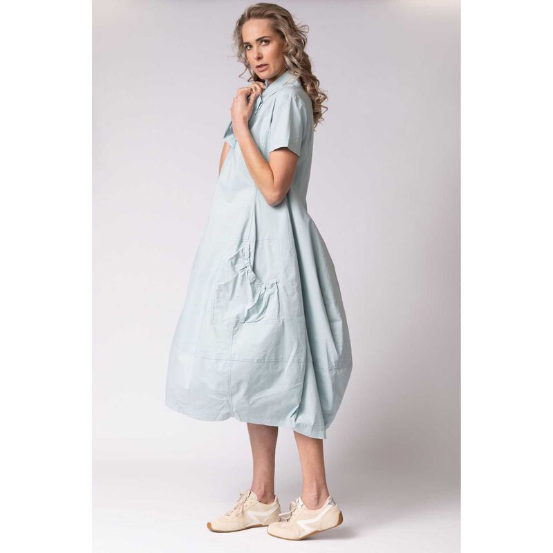 Rundholz Ruffle Neck Shortsleeve Dress image number 2